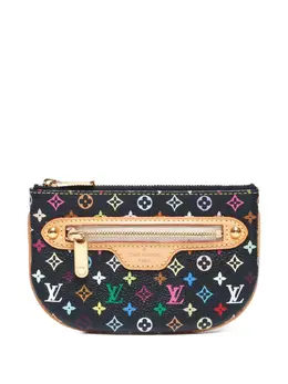 Louis Vuitton Pre-Owned: Чёрный кошелёк 