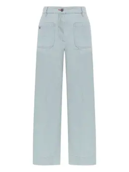 Victoria Beckham: Светлые джинсы 