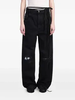 Ann Demeulemeester: Чёрные джинсы 