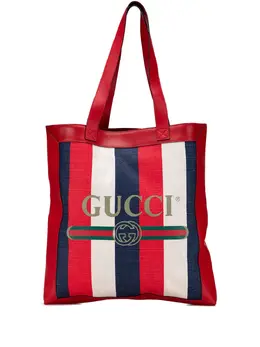 Gucci Pre-Owned: Красная сумка-шоппер 