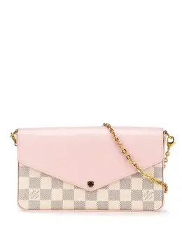 Louis Vuitton Pre-Owned: Розовая сумка через плечо 