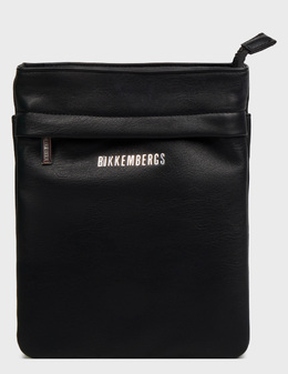 BIKKEMBERGS: Чорні сумки 