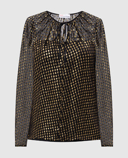 Red Valentino: Чорні блузки 
