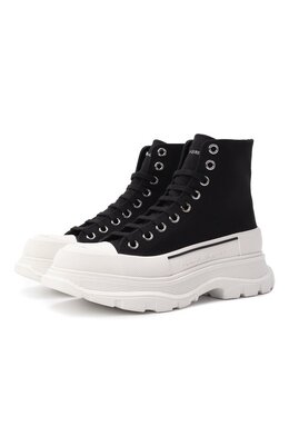 Alexander McQueen: Чёрные ботинки  Tread Slick