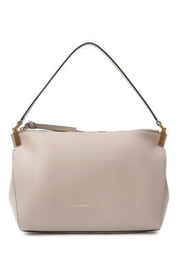 Emporio Armani: Бежевая сумка 