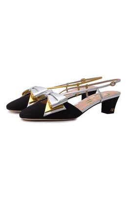 Valentino: Двухцветные туфли 