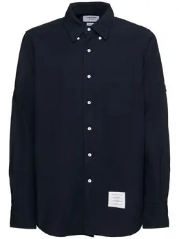 THOM BROWNE: Прямая рубашка 