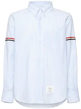 THOM BROWNE: Прямая рубашка 