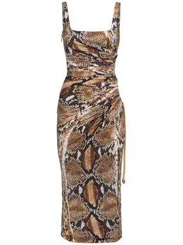 ROBERTO CAVALLI: Платье миди 