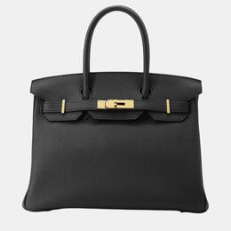 Hermes: Чёрная сумка  Birkin 30
