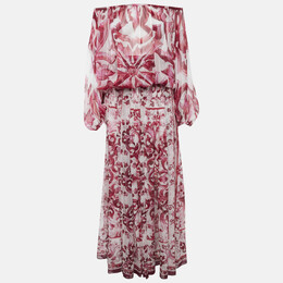 Dolce & Gabbana: Розовый топ  Majolica
