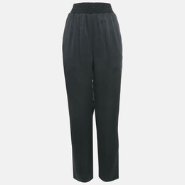 Balenciaga: Чёрные брюки 