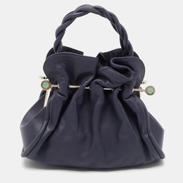 Bvlgari: Синяя сумка 