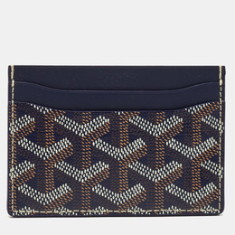 Goyard: Синий картхолдер 