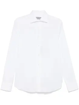 Canali: Белая рубашка 