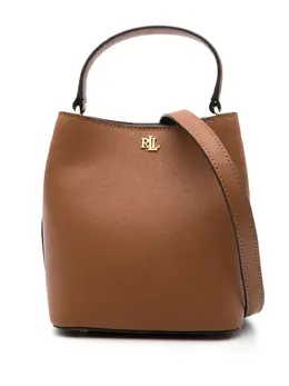 Lauren Ralph Lauren: Коричневая сумка-шоппер 