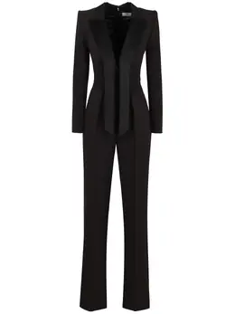 Elisabetta Franchi: Атласный комбинезон 