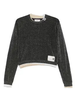 Maison MIHARA YASUHIRO: Чёрный свитер 