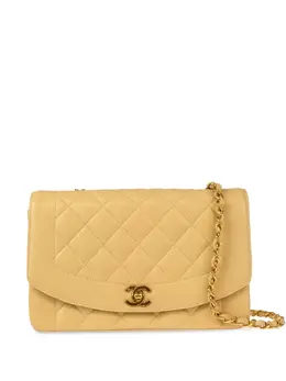 CHANEL Pre-Owned: Бежевая сумка 