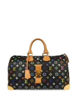 Louis Vuitton Pre-Owned: Чёрная сумка 