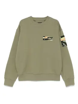 Givenchy: Зелёный свитшот 