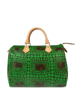Louis Vuitton Pre-Owned: Зелёная сумка-шоппер 