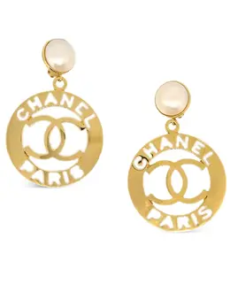 CHANEL Pre-Owned: Серьги 
