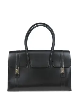 Hermès Pre-Owned: Чёрная сумка-шоппер 