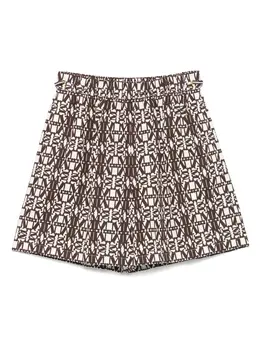 Max Mara: Коричневые шорты 