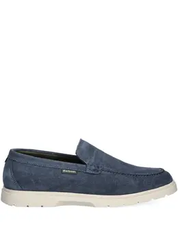 Barbour: Синие мокасины 