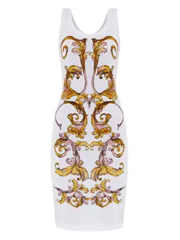 Versace Jeans Couture: Платье с принтом 