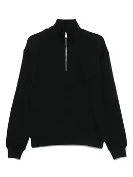 Maison Kitsuné: Чёрный свитшот 