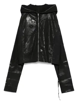 Rick Owens DRKSHDW: Чёрная куртка 