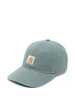 Carhartt WIP: Зелёная кепка 