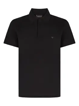 Emporio Armani: Поло с принтом 