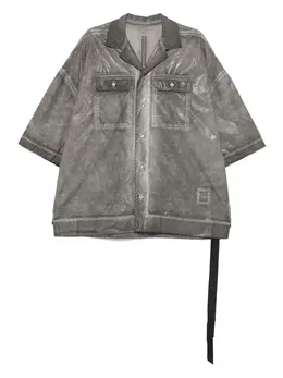 Rick Owens DRKSHDW: Рубашка на пуговицах 