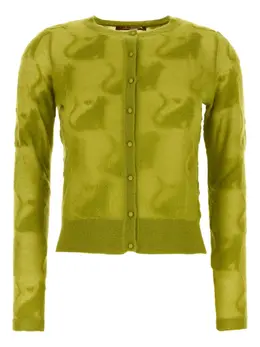 Max Mara: Зелёный кардиган 