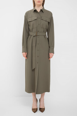 Max Mara: Платье-рубашка 