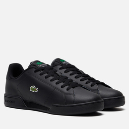 Lacoste: Чёрные кроссовки 