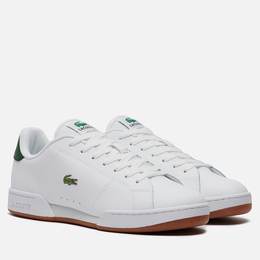 Lacoste: Белые кроссовки 