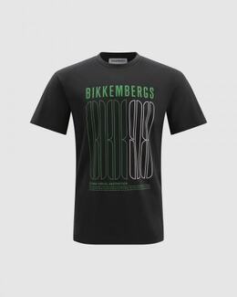 Bikkembergs: Чёрная футболка 