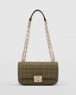 Michael Kors: Зелёная сумка 