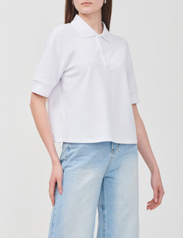 ARMANI EXCHANGE: Белое поло 
