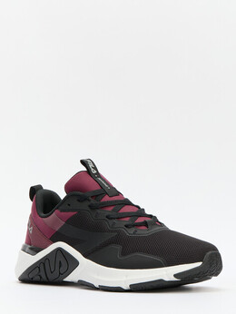 Fila: Чёрные кроссовки 