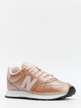 New Balance: Золотые кроссовки 