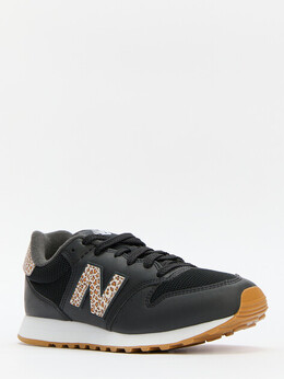 New Balance: Чёрные кроссовки 