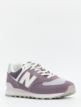 New Balance: Фиолетовые кроссовки 
