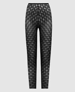 Givenchy: Чёрные легинсы 