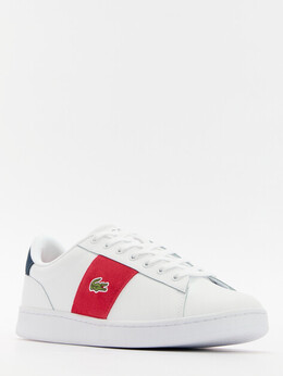 Lacoste: Белые кроссовки 