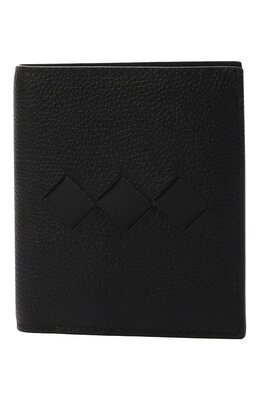 Bottega Veneta: Чёрный кошелёк 